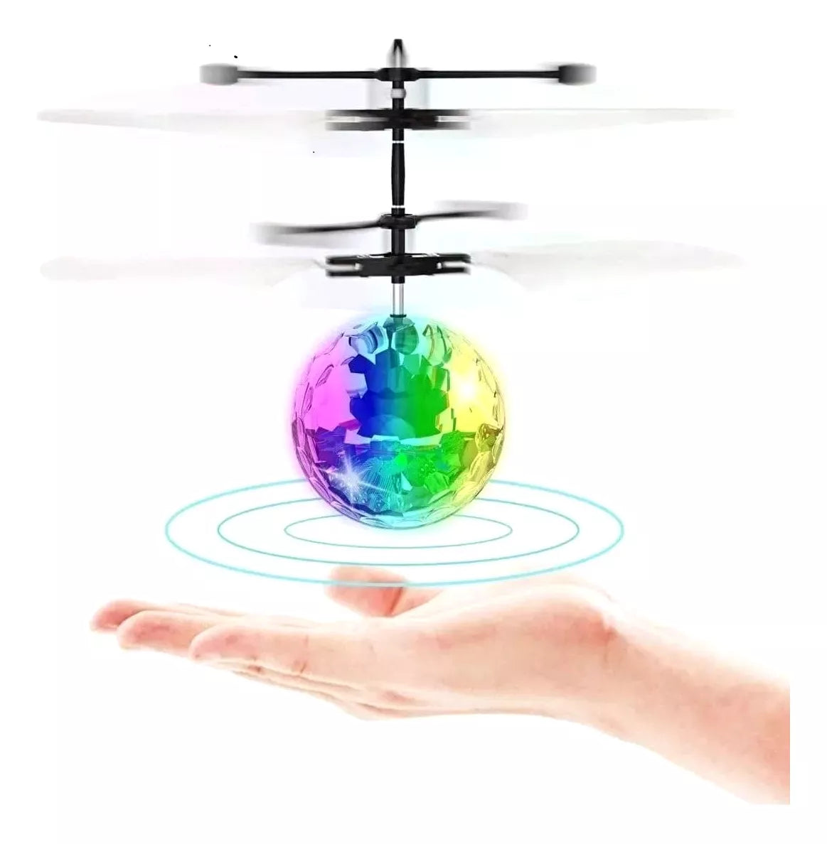 Mini Drone SpinSphere™ Luces Led